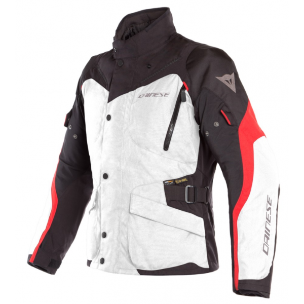 Dainese Μπουφάν Tempest 2 D-Dry Light Grey/Black/Tour Red ΕΝΔΥΣΗ
